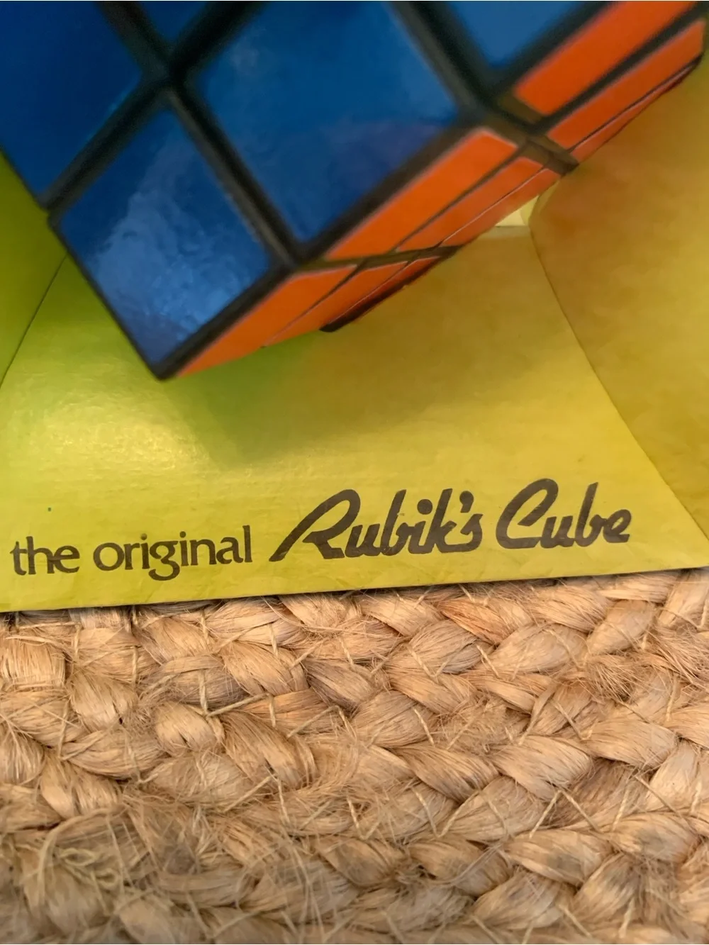 Vintage 1980 Original Rubik’s Cube # 2164-2 New In Box Learning Puzzle
